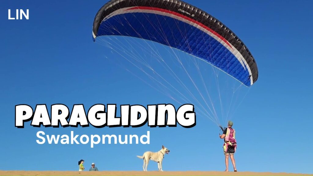 Paraglide over the oldest desert in the world - the Namib Desert