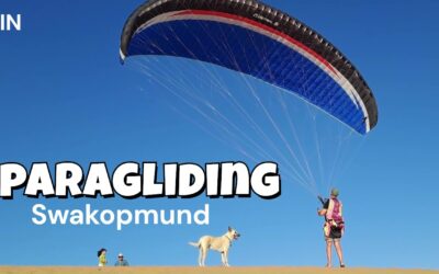Paraglide over the oldest desert in the world - the Namib Desert